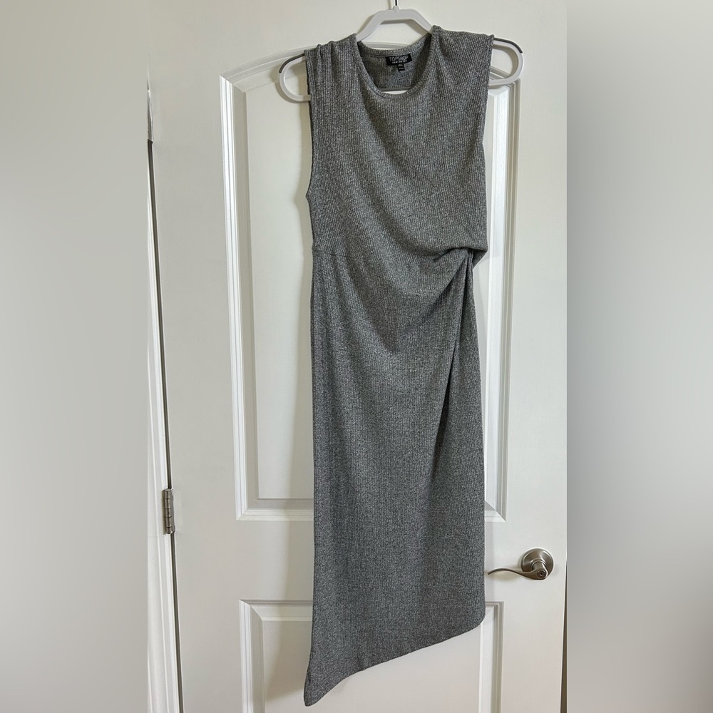 Topshop grey dress size 8 medium